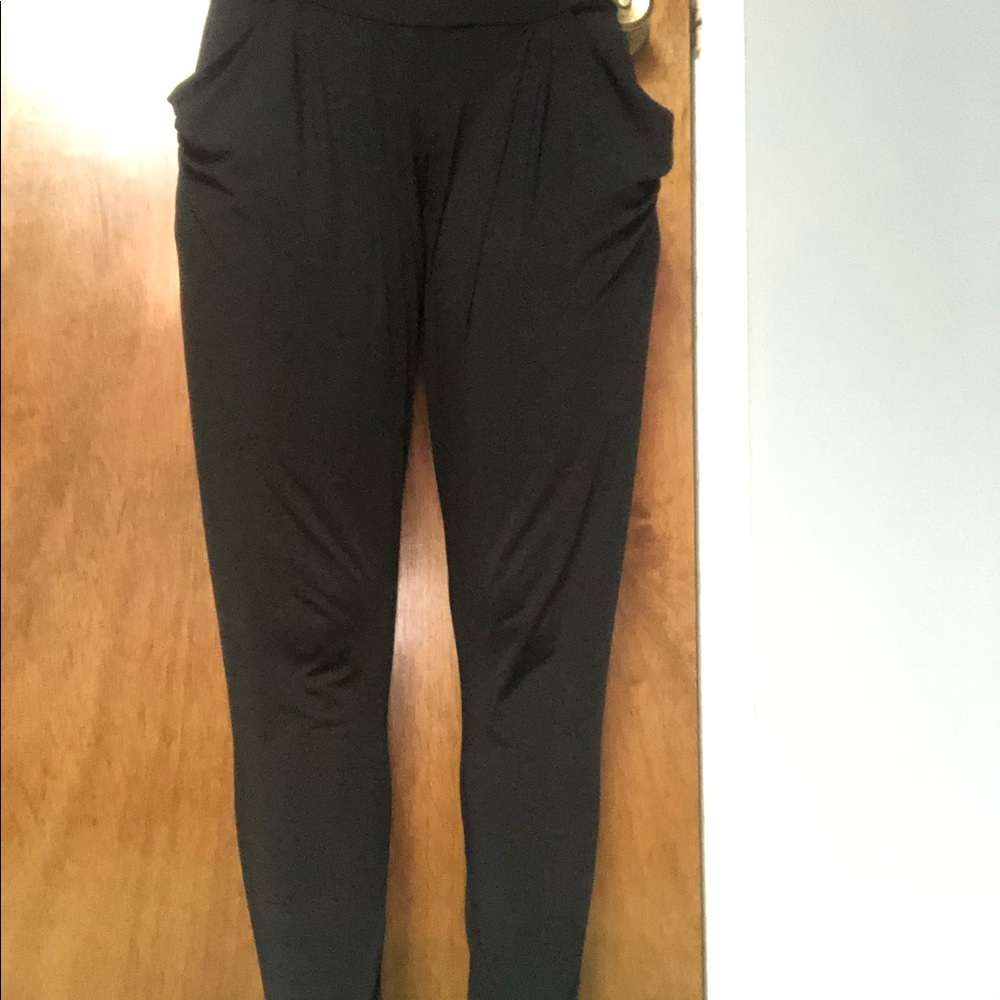 Black baggy pants